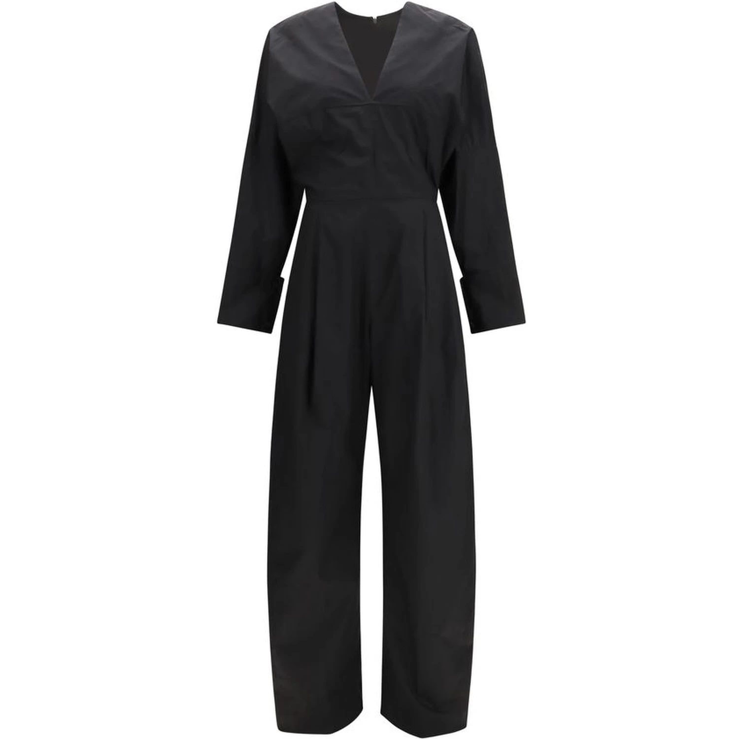 Black Cotton Jumpsuit