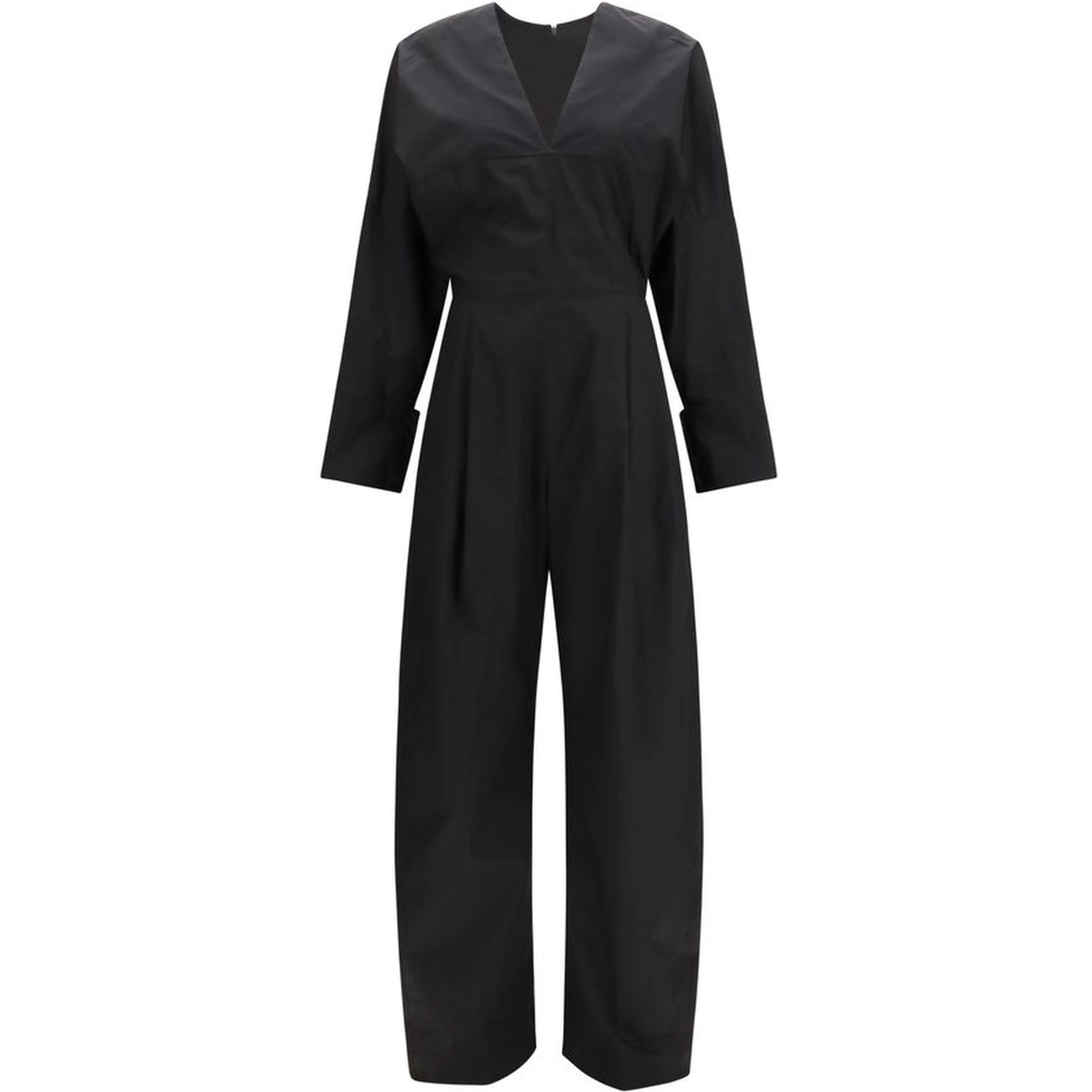 Black Cotton Jumpsuit