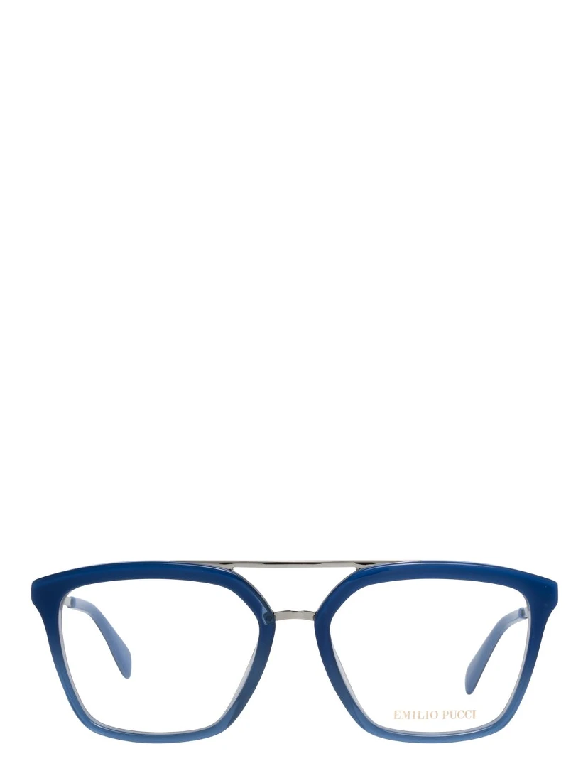 Blue Metal & Plastic Glasses (Frames)