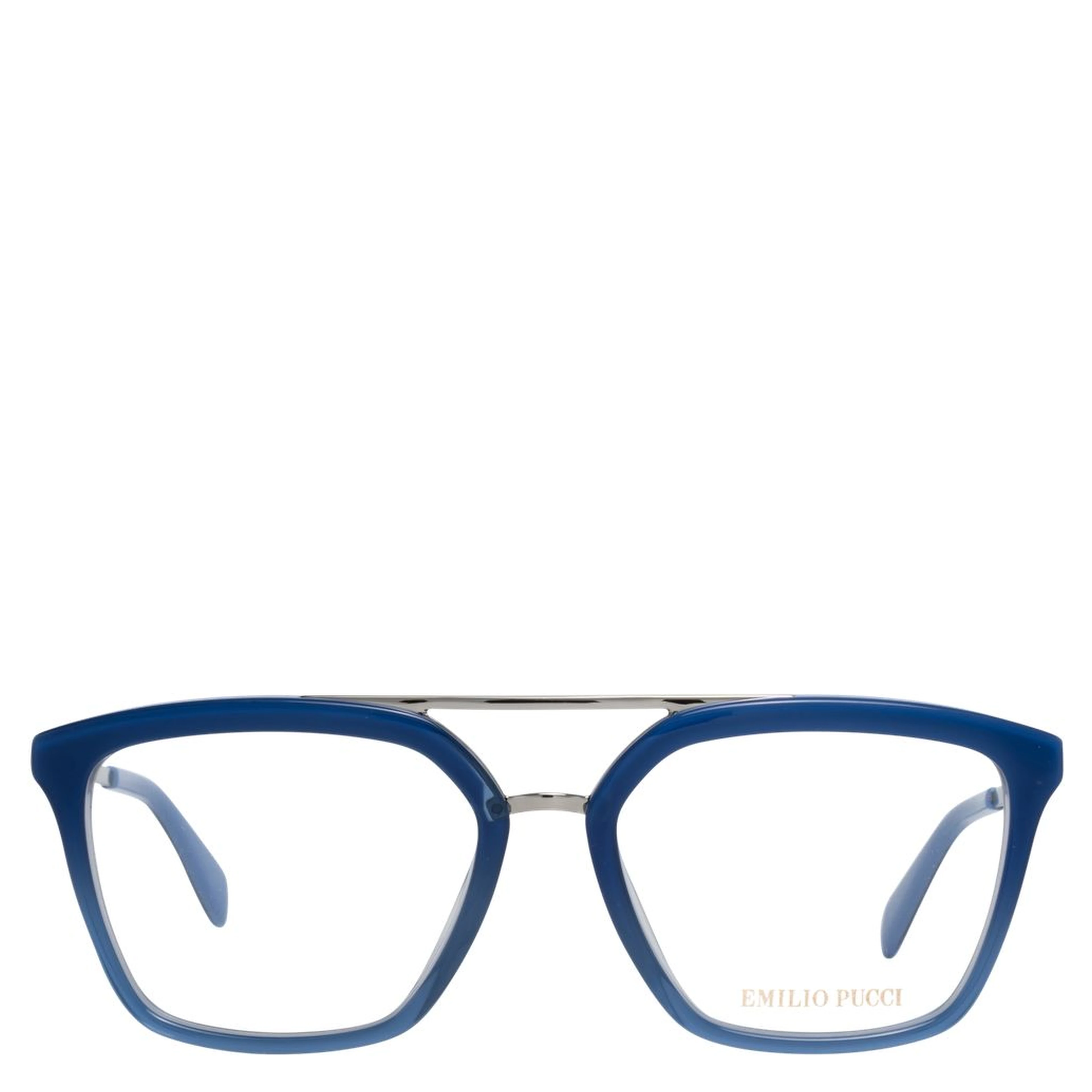 Blue Metal & Plastic Glasses (Frames)