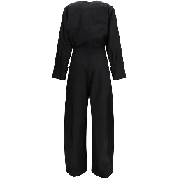 Black Cotton Jumpsuit