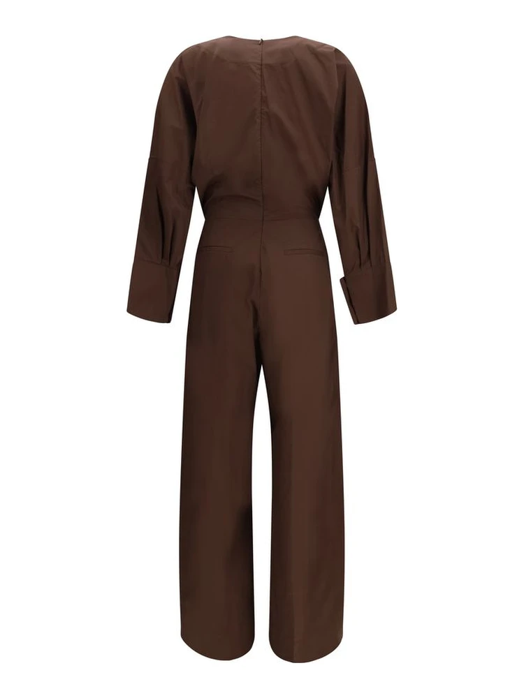 Brown Cotton Jumpsuit alternative