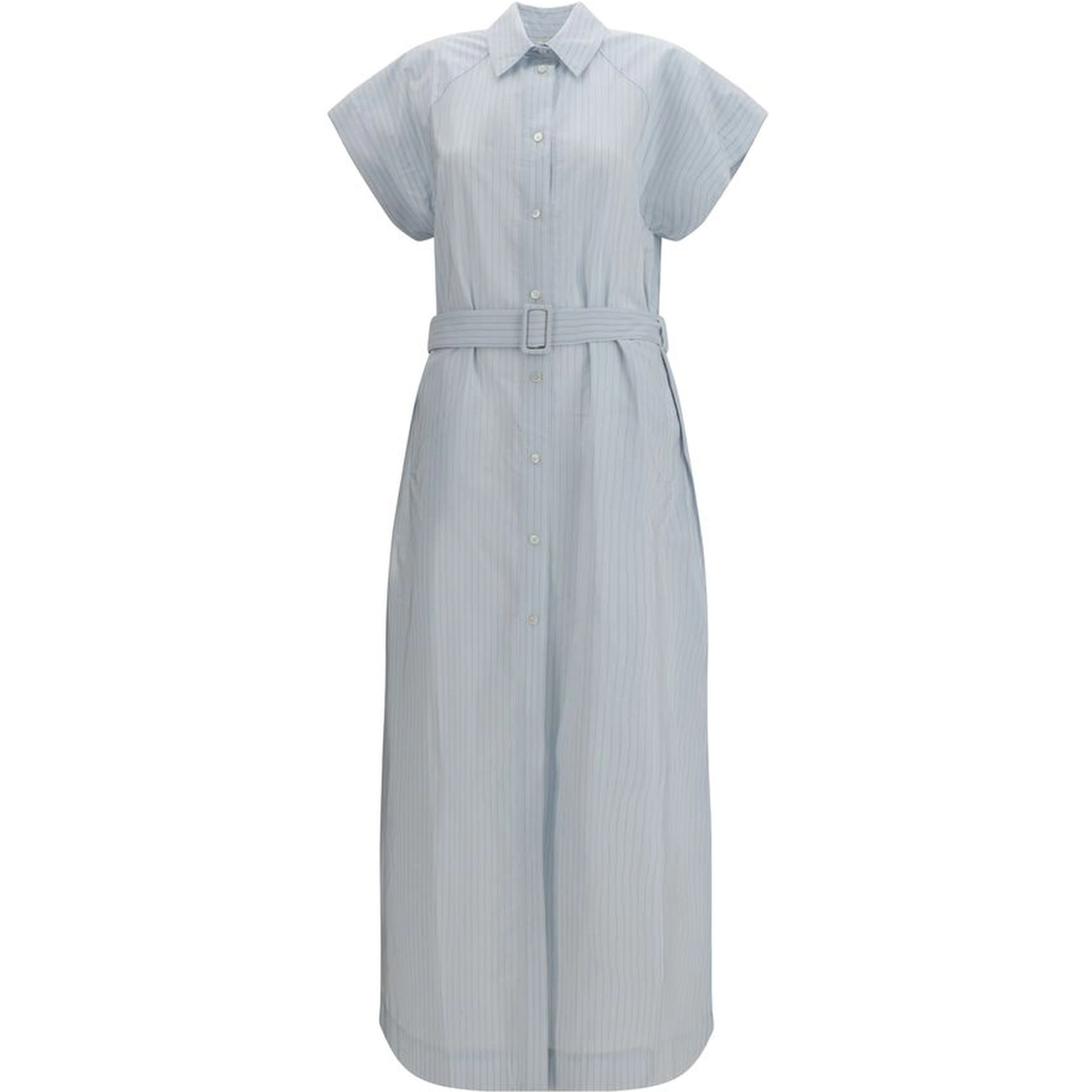 Blue Copper Long Dress