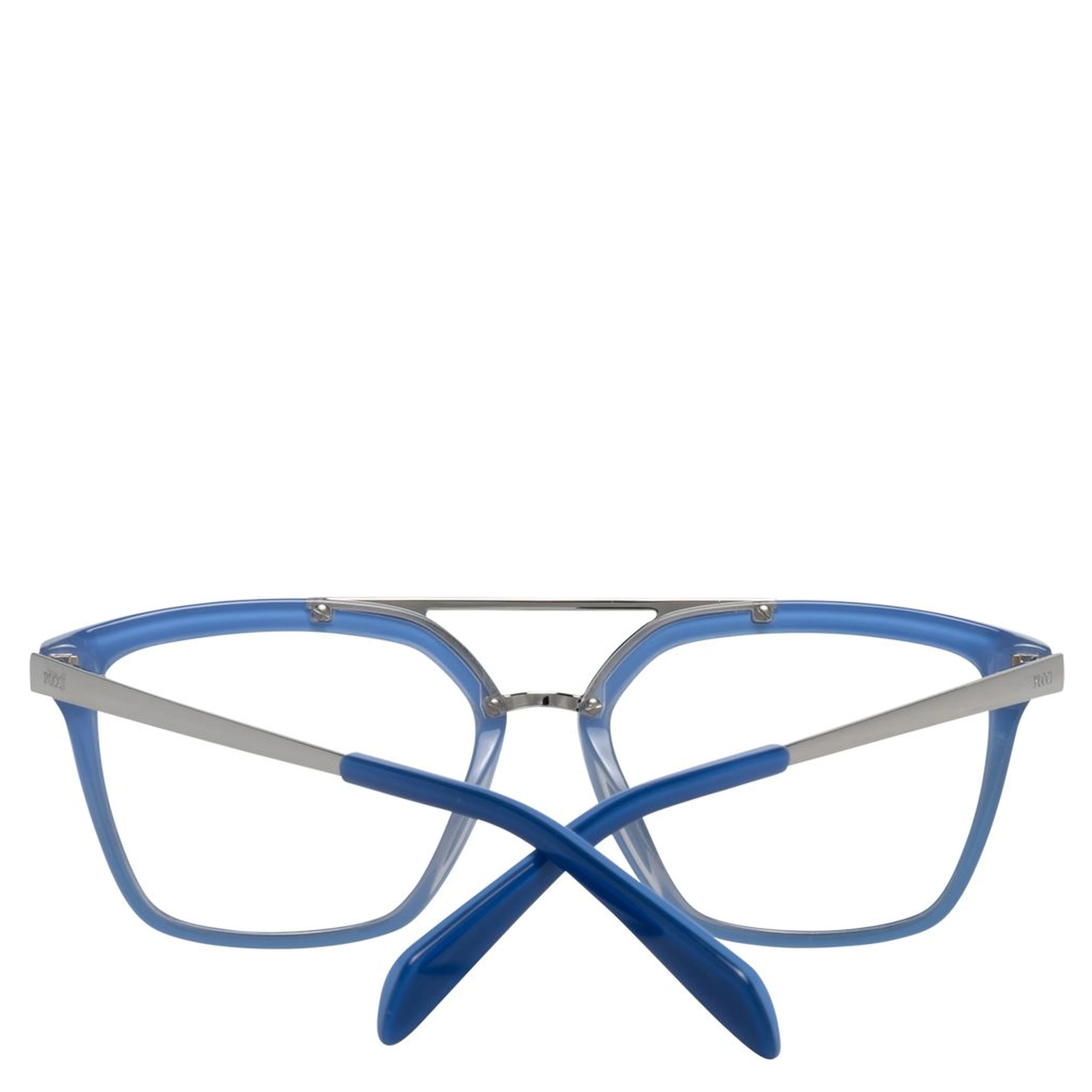 Blue Metal & Plastic Glasses (Frames)
