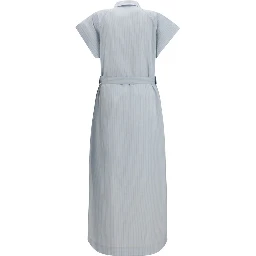 Blue Copper Long Dress