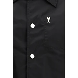 سترة خارجية سوداء من البولياميد