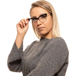 Black Metal & Plastic Glasses (Frames)
