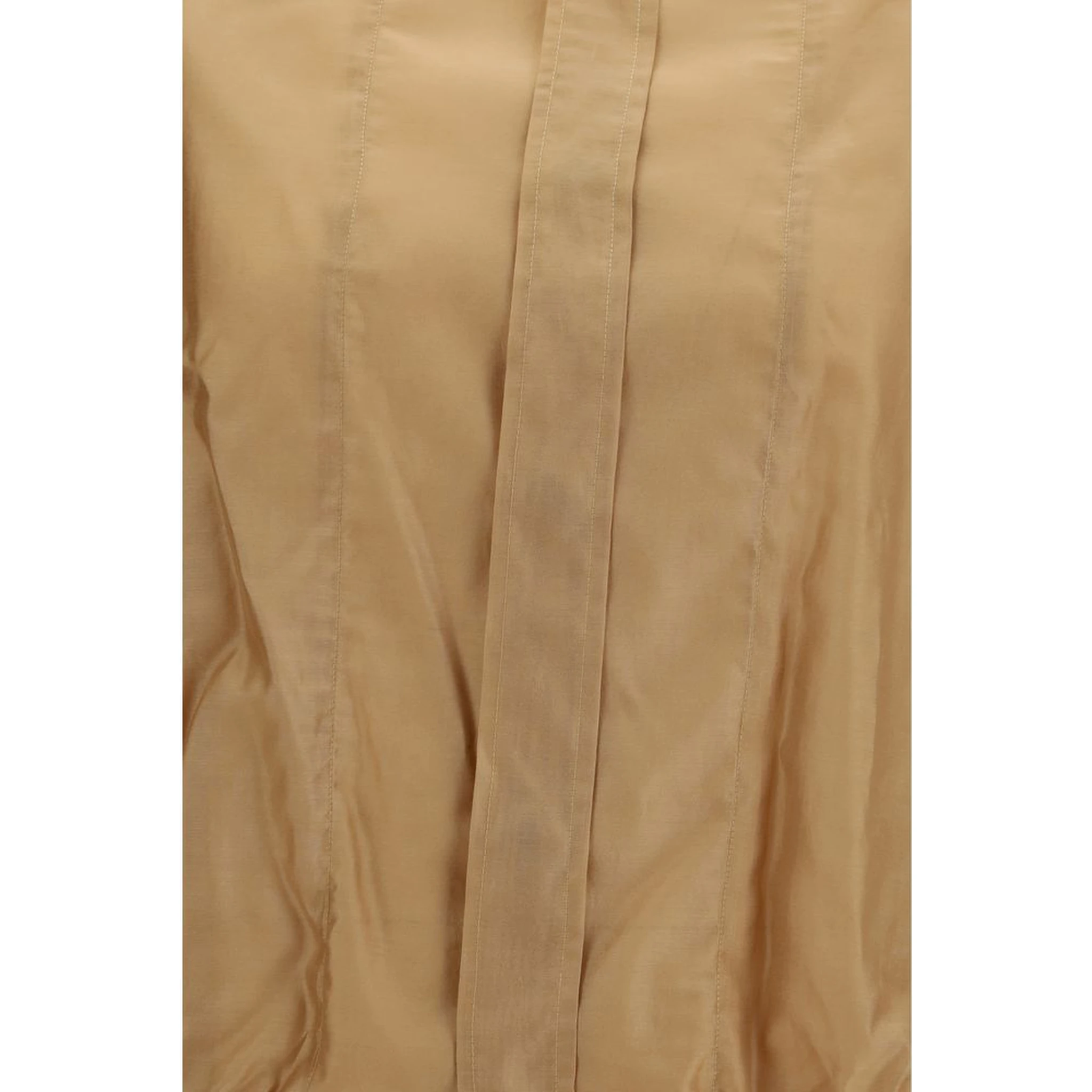 Beige Lycra Jumpsuit