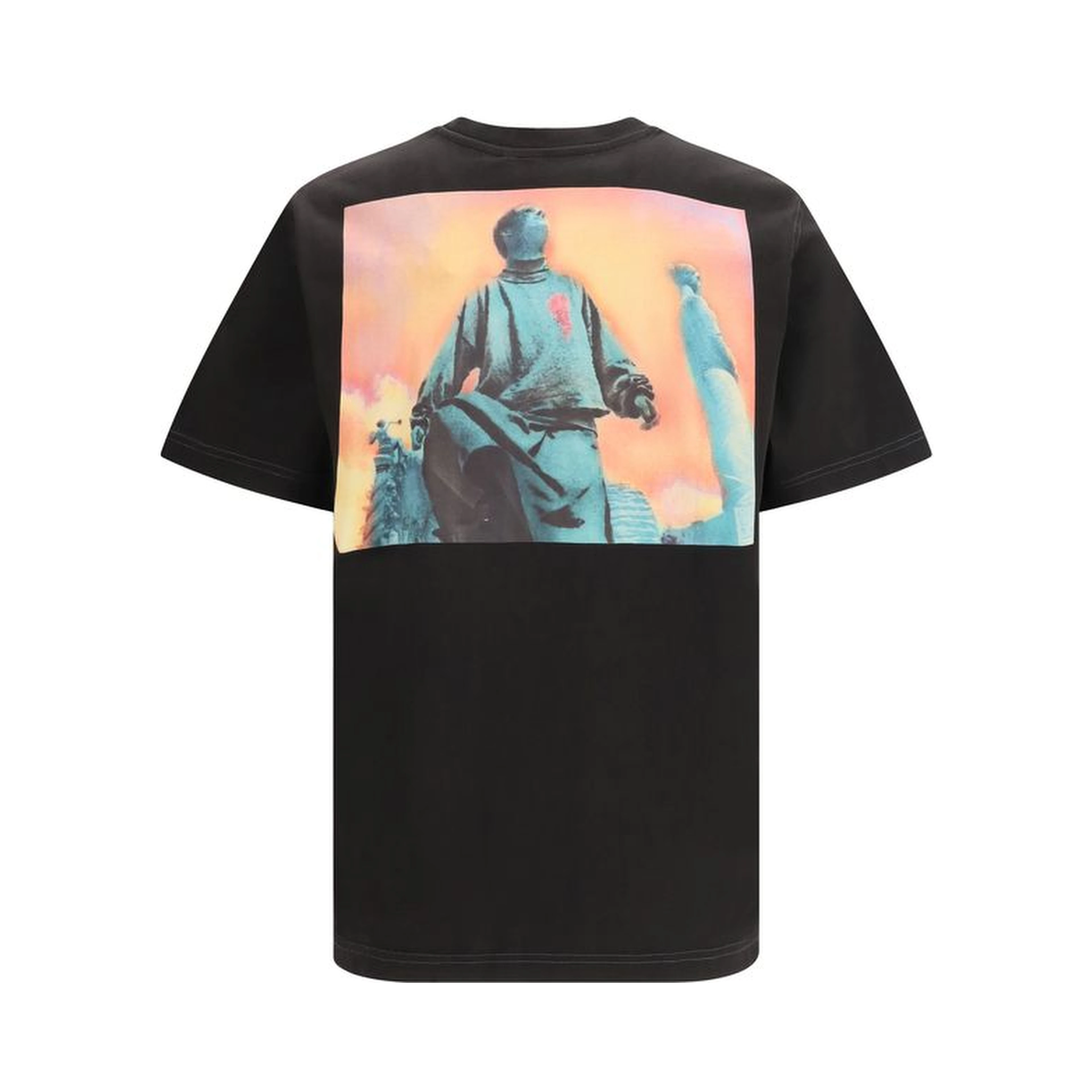 Black Cotton T-Shirt