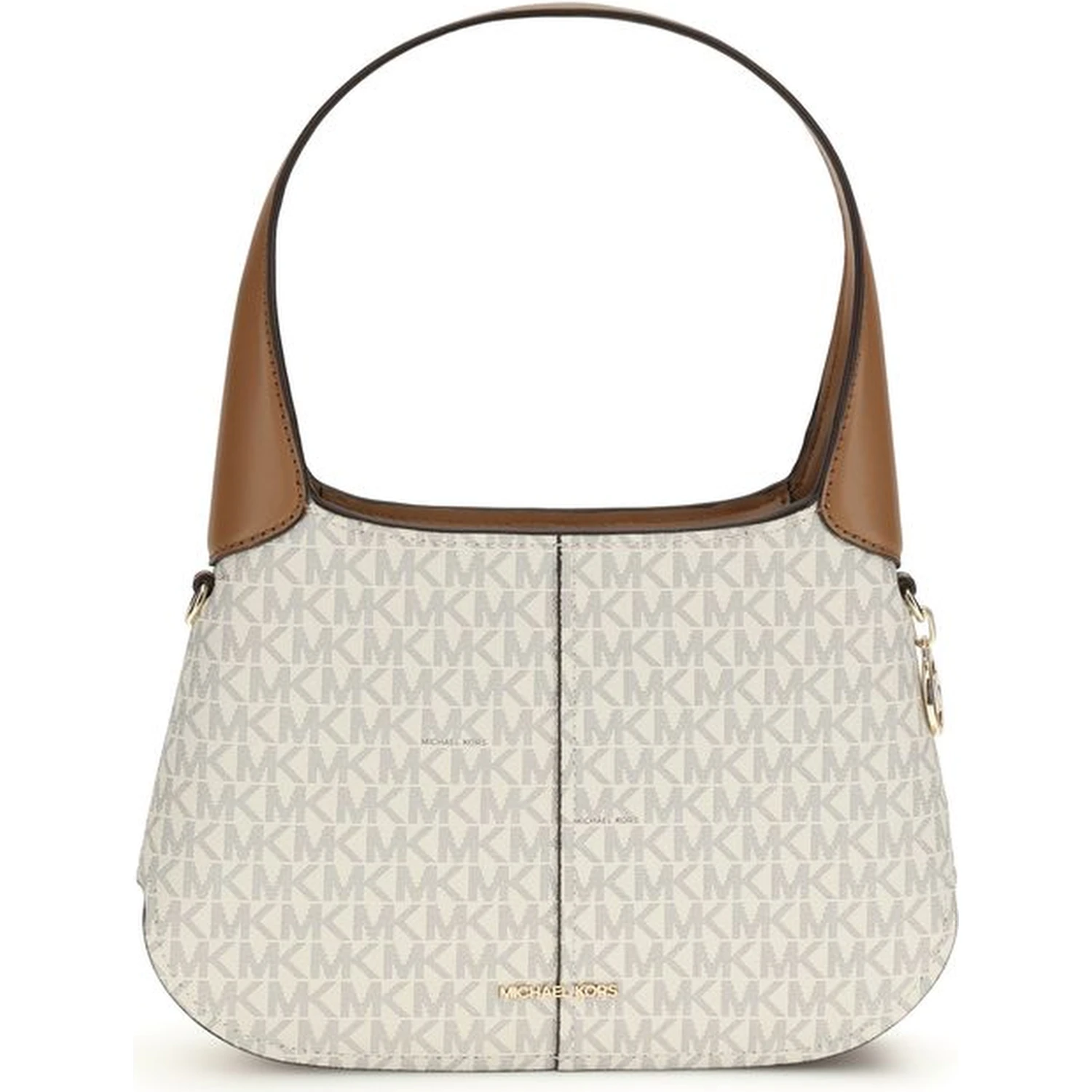Beige Cotton Shoulder Bag