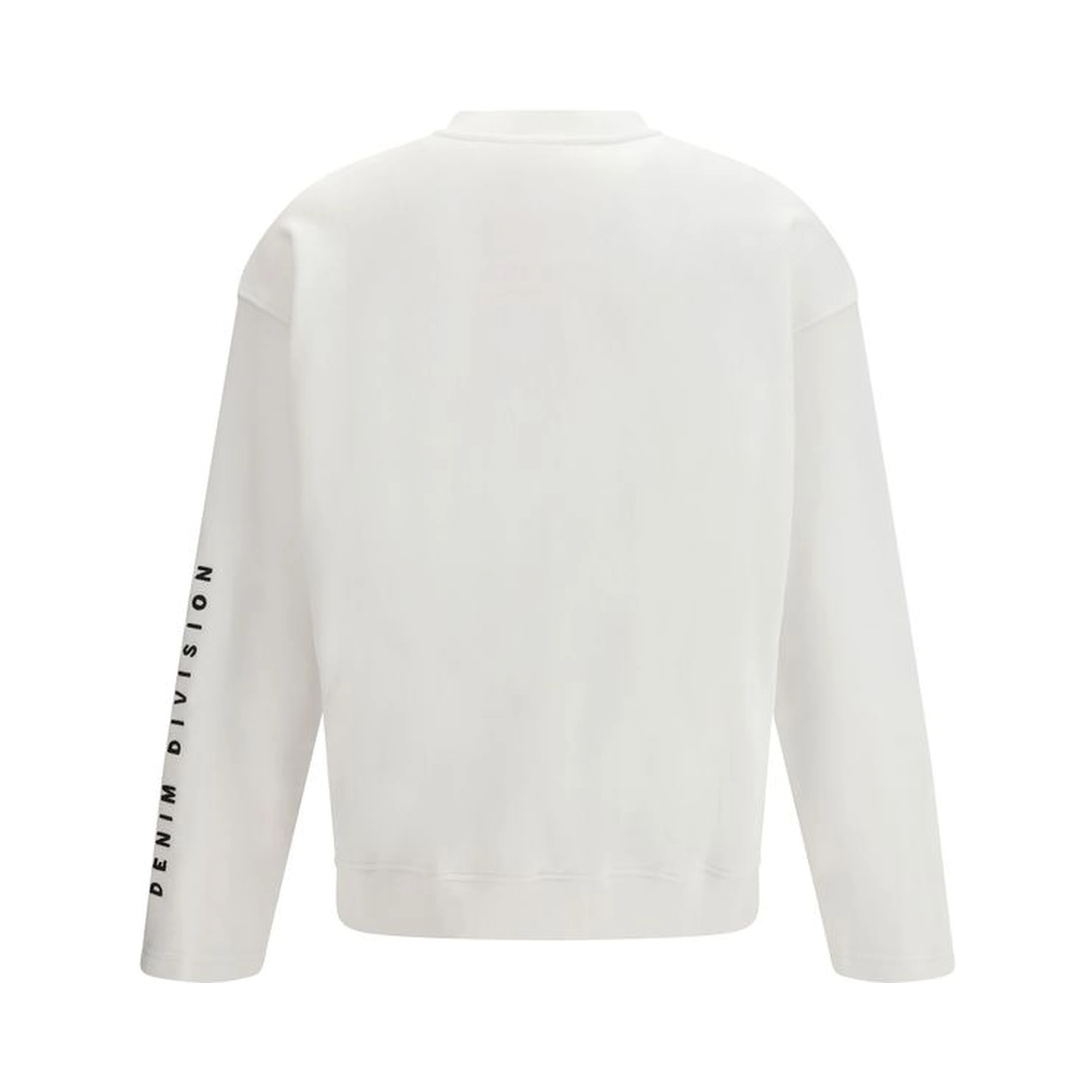 White Cotton Sweatshirt