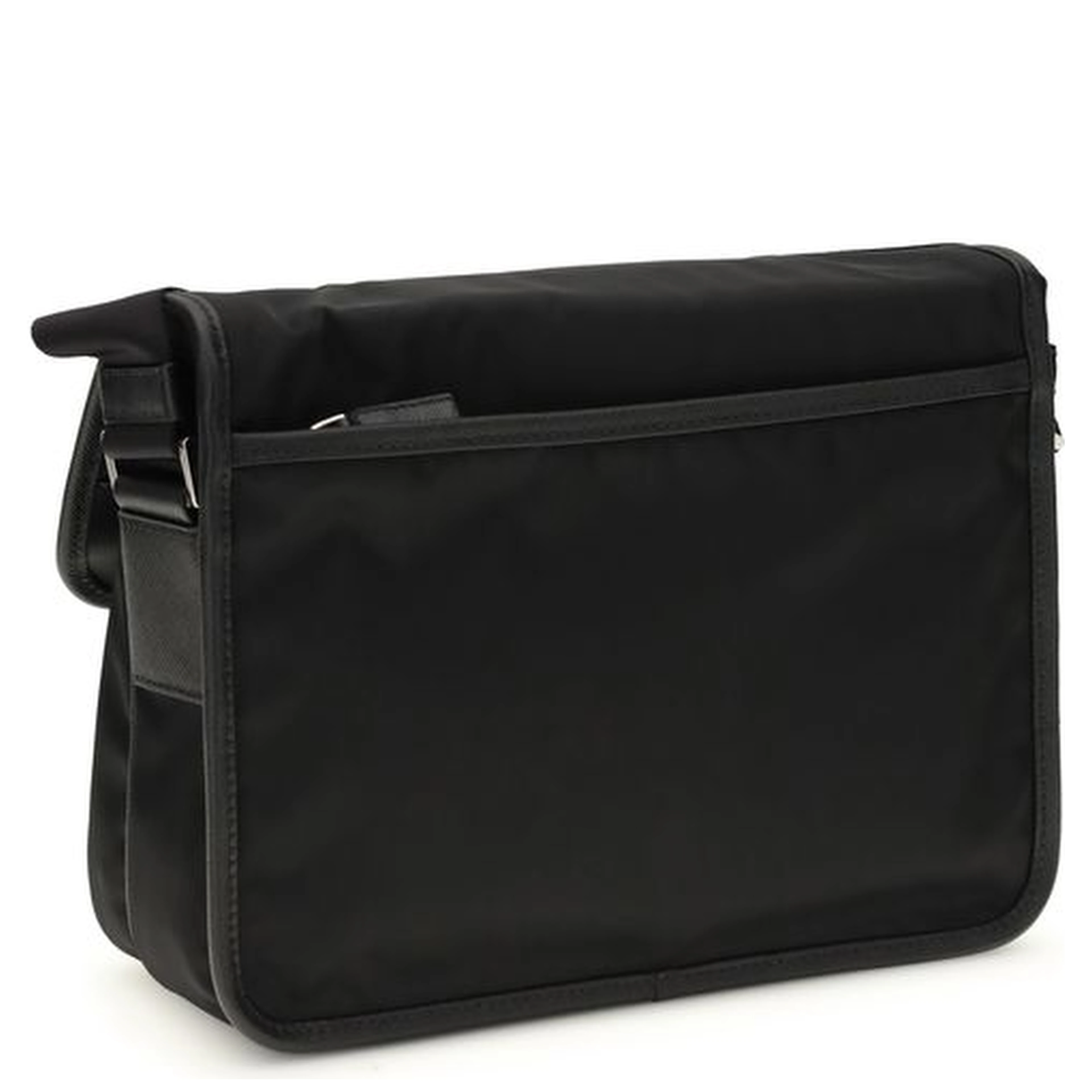 Black Polyamide Shoulder Bag