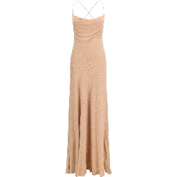 Multicolor Polyester Cocktail Dress