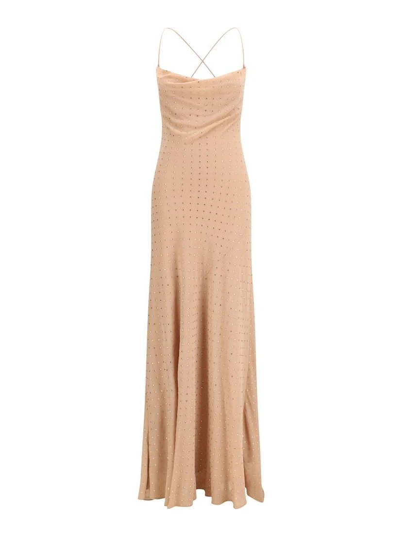 Multicolor Polyester Cocktail Dress