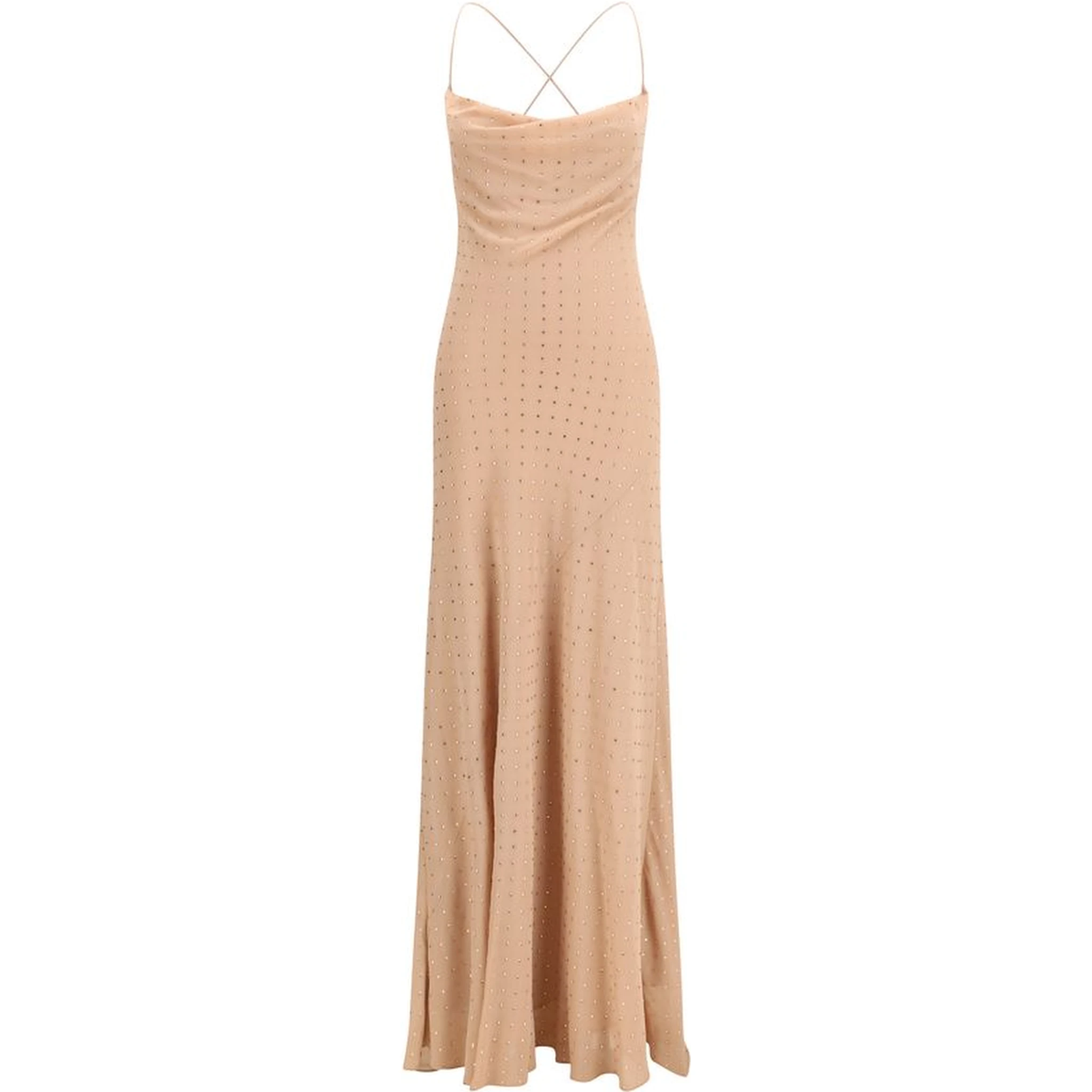 Multicolor Polyester Cocktail Dress