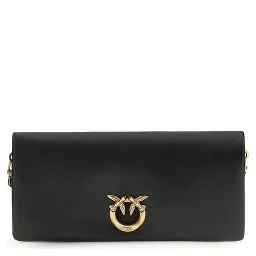 Black Calf Leather Bos Taurus Clutch Bag