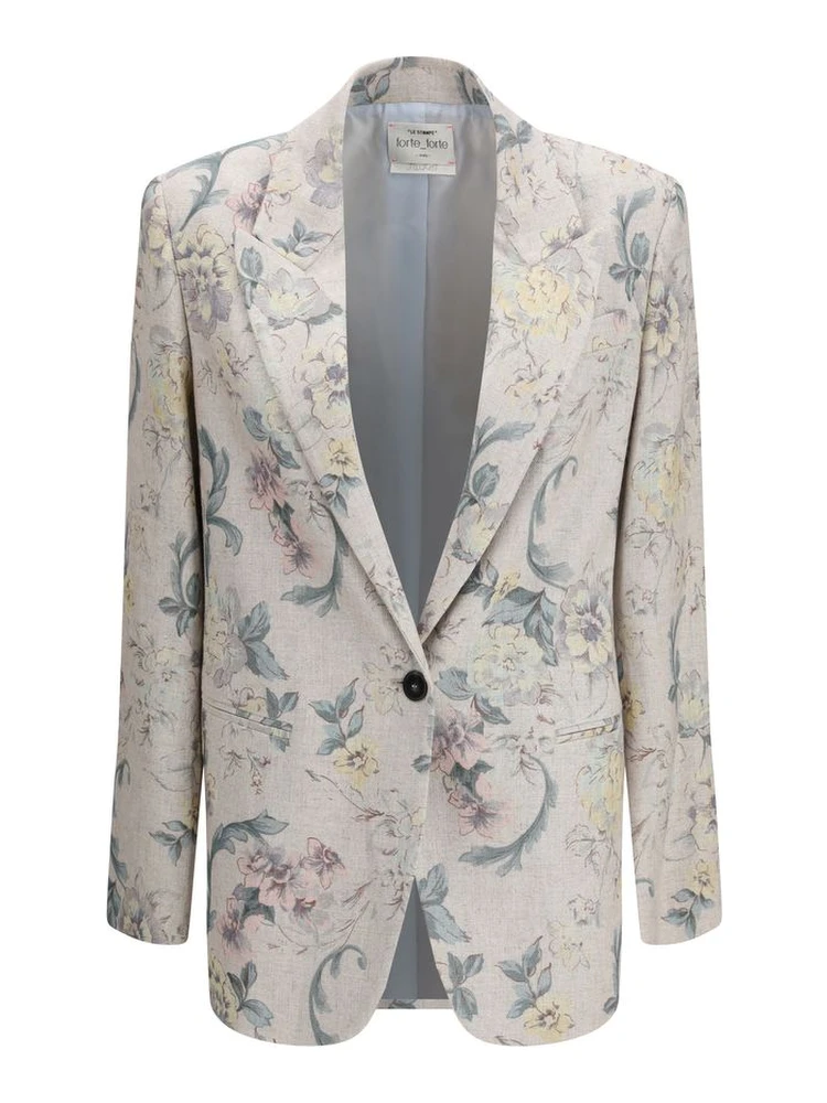 Multicolor Viscose Coat