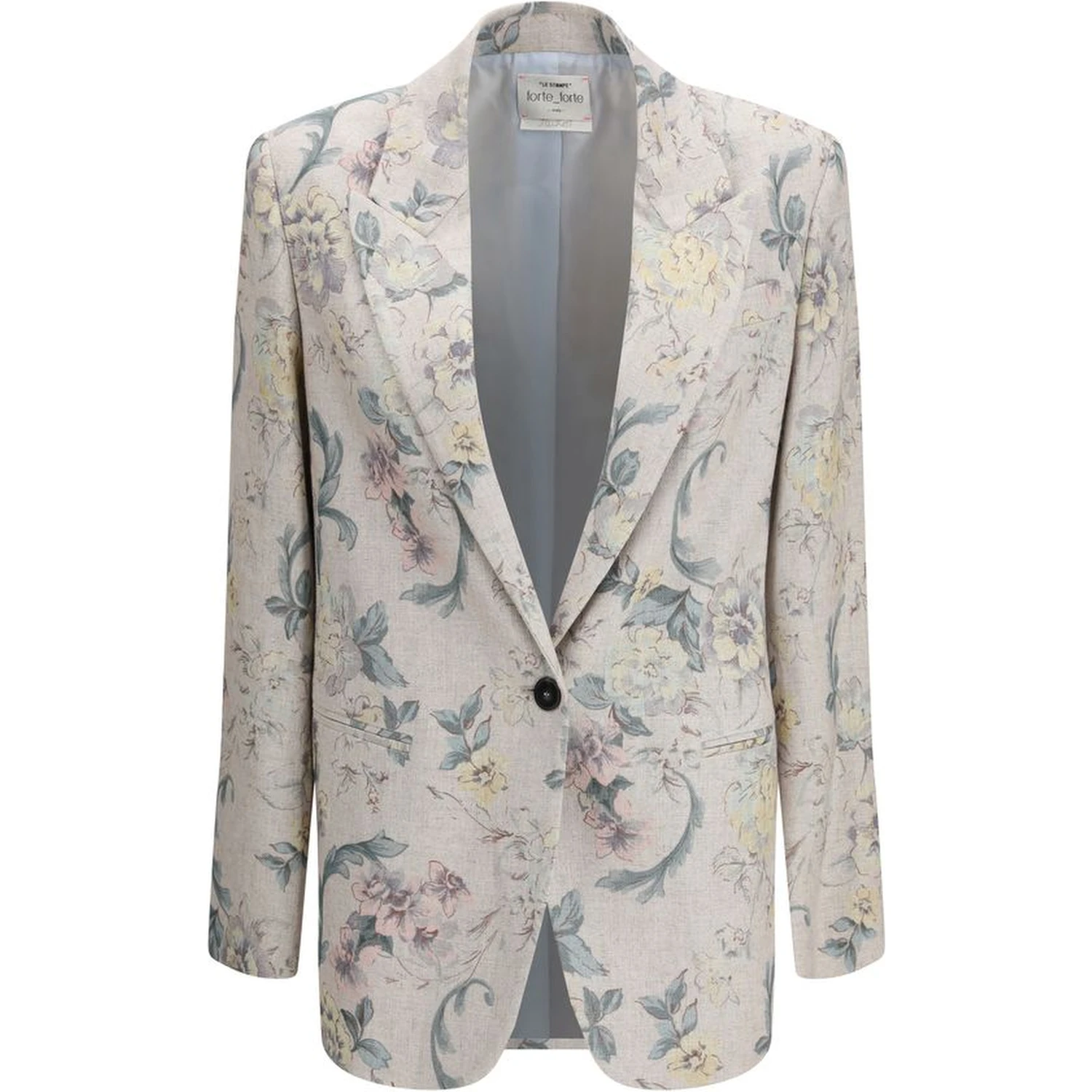 Multicolor Viscose Coat