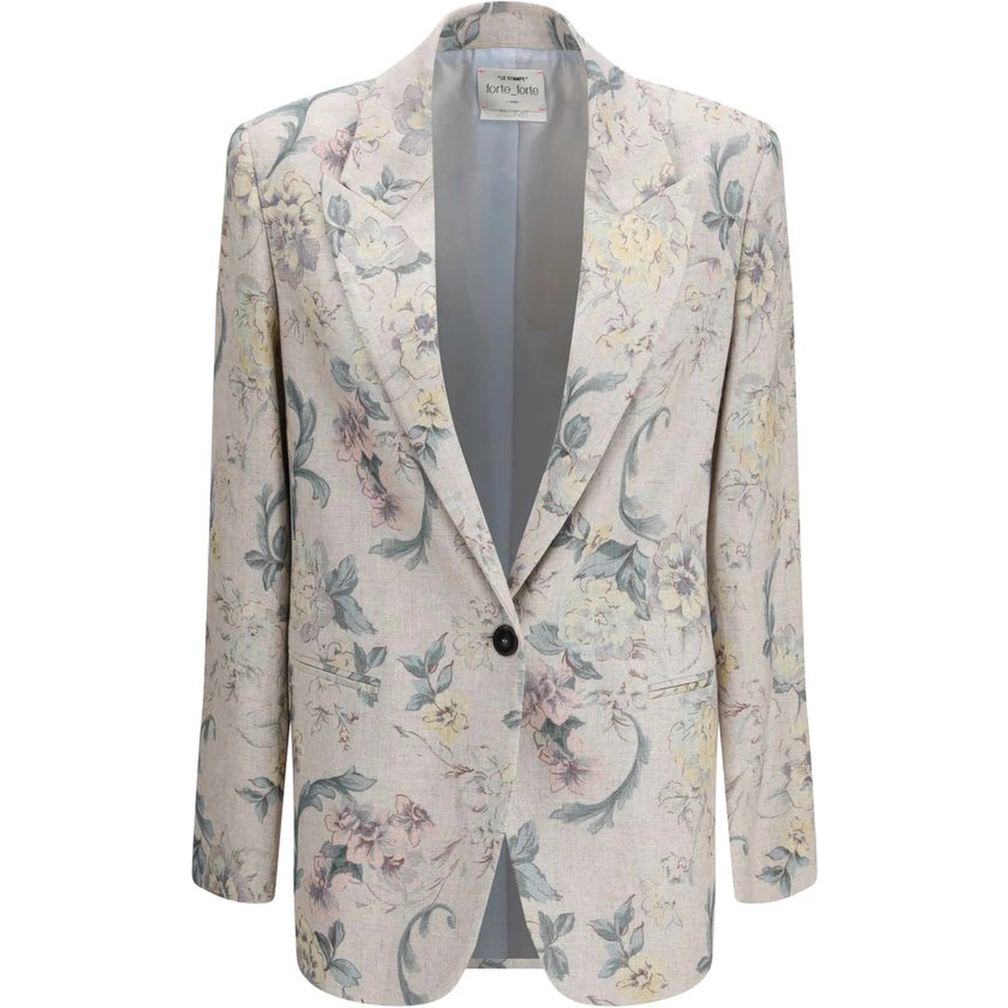 Multicolor Viscose Coat