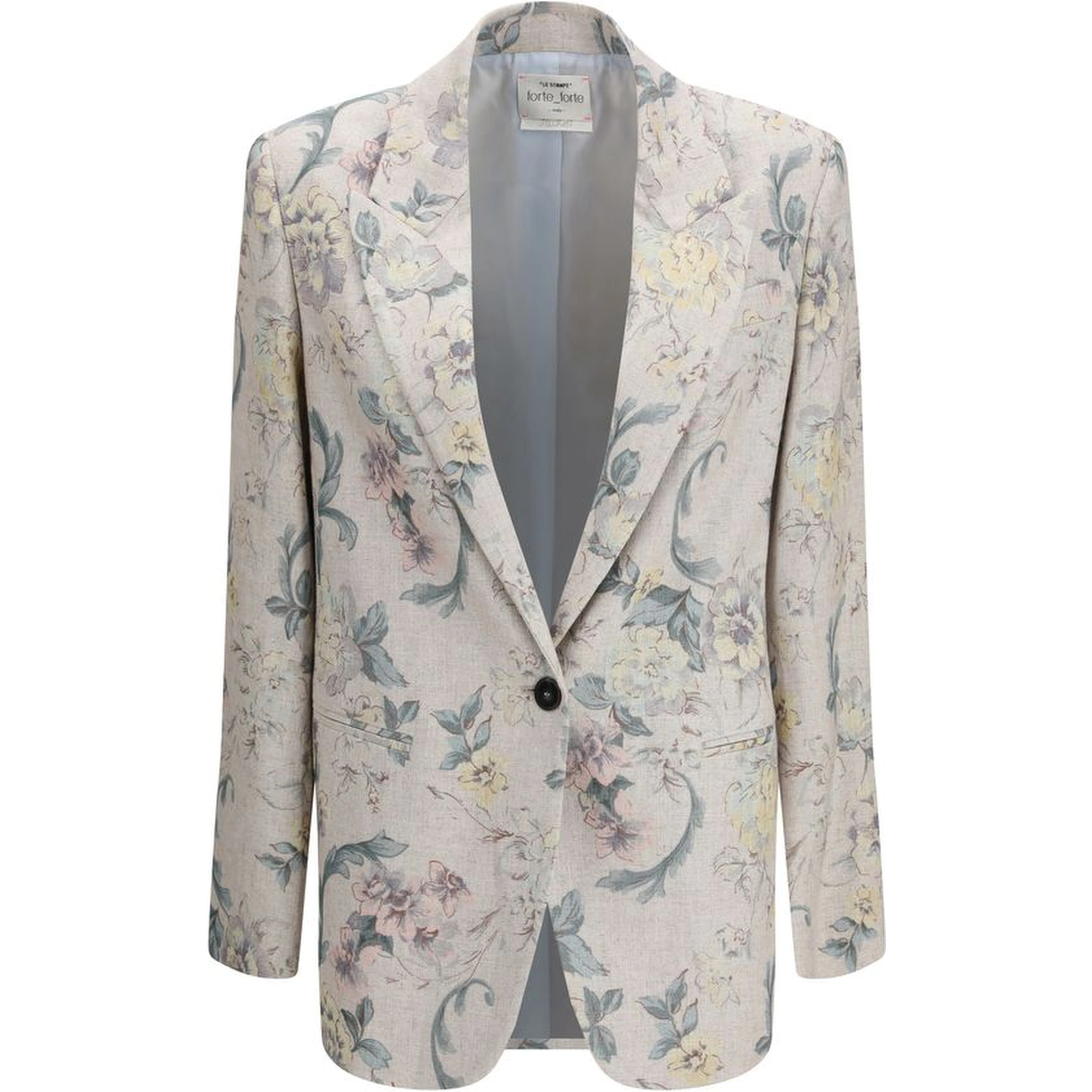 Multicolor Viscose Coat