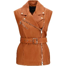 Brown Goatskin Clothing