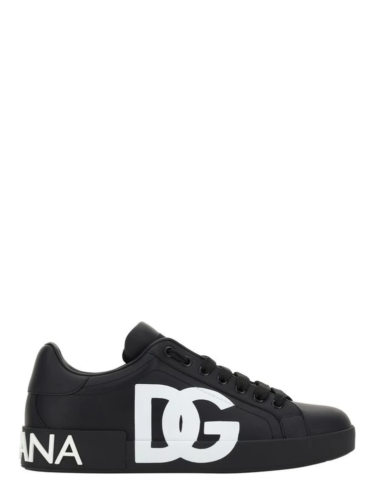 Black Rubber Sneakers