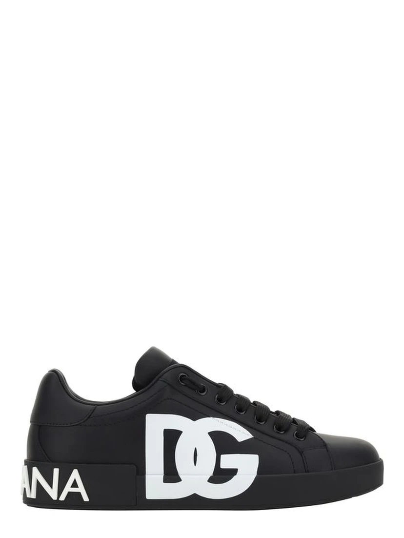 Black Rubber Sneakers