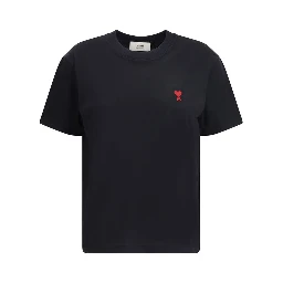 Black Cotton T-Shirt