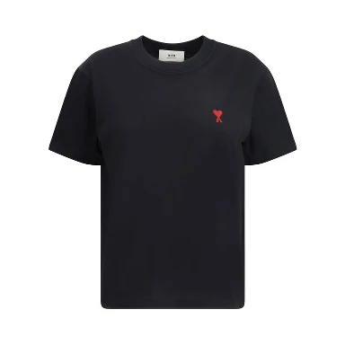 Black Cotton T-Shirt
