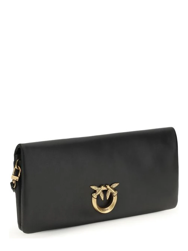 Black Calf Leather Bos Taurus Clutch Bag alternative