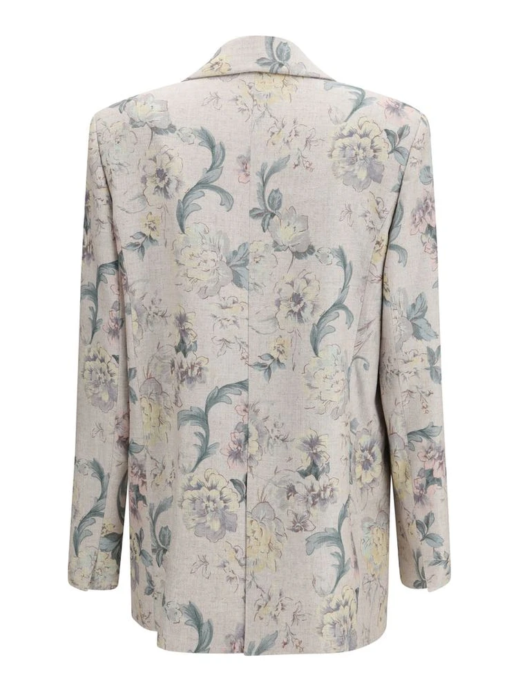 Multicolor Viscose Coat alternative