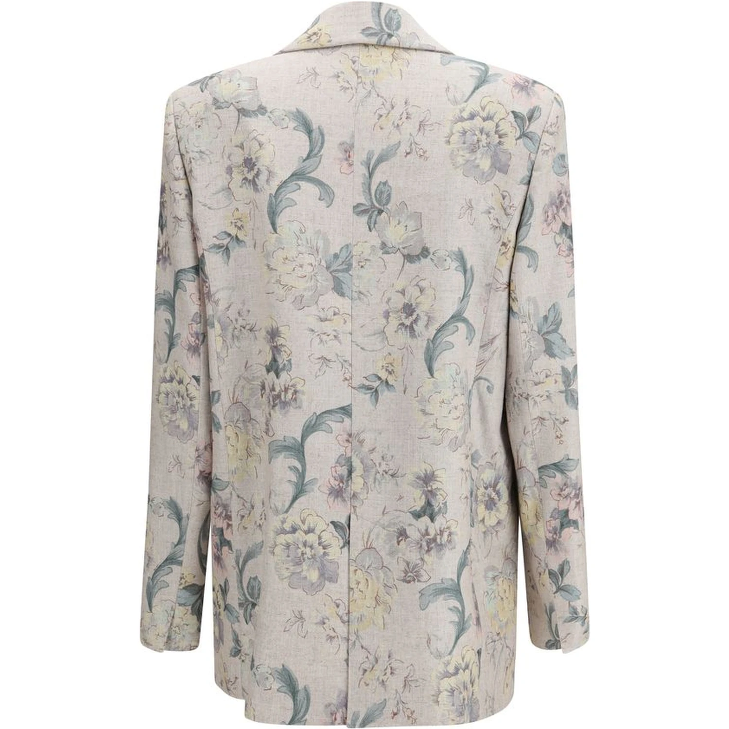 Multicolor Viscose Coat