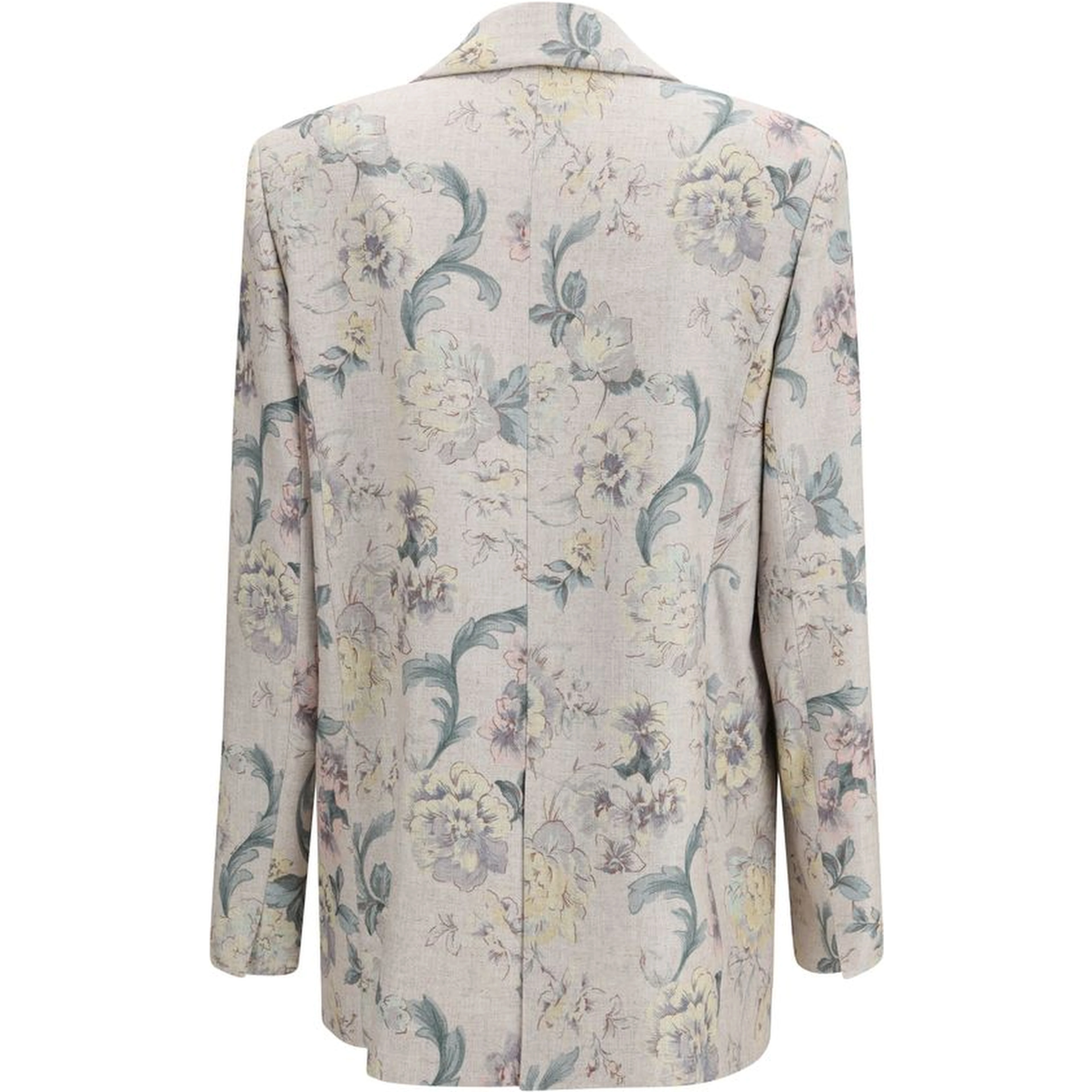 Multicolor Viscose Coat