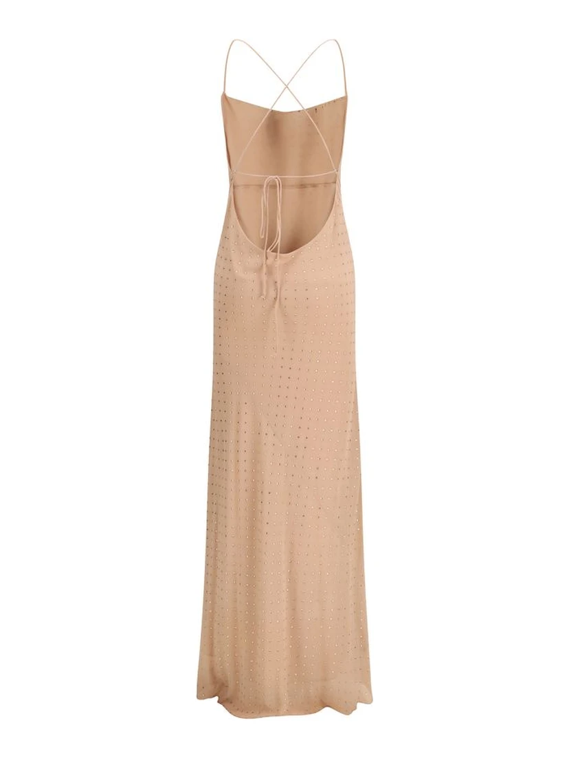 Multicolor Polyester Cocktail Dress