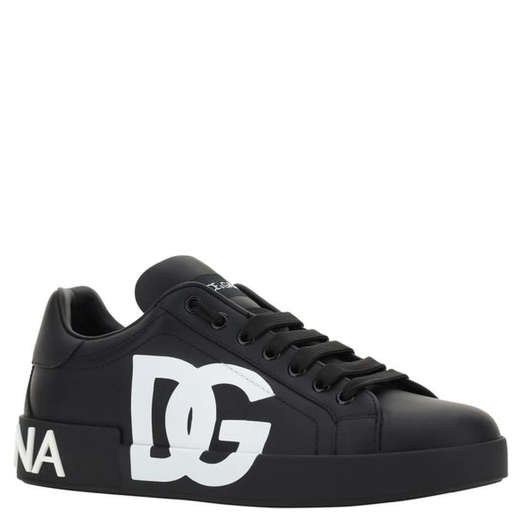 Black Rubber Sneakers