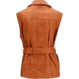 Brown Goatskin Clothing