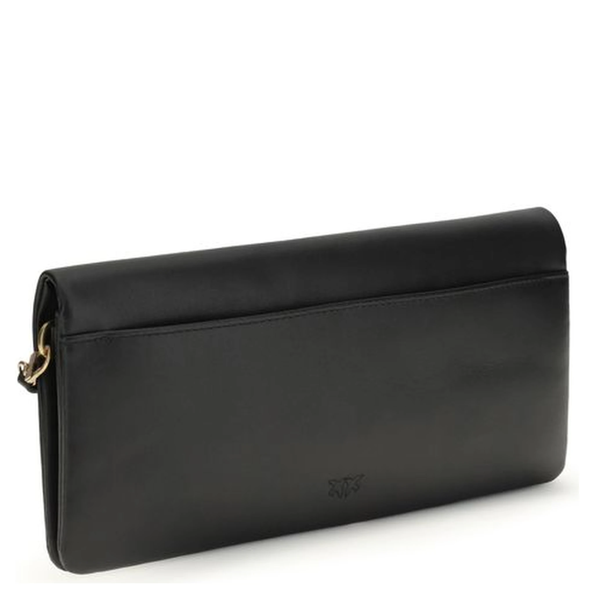 Black Calf Leather Bos Taurus Clutch Bag