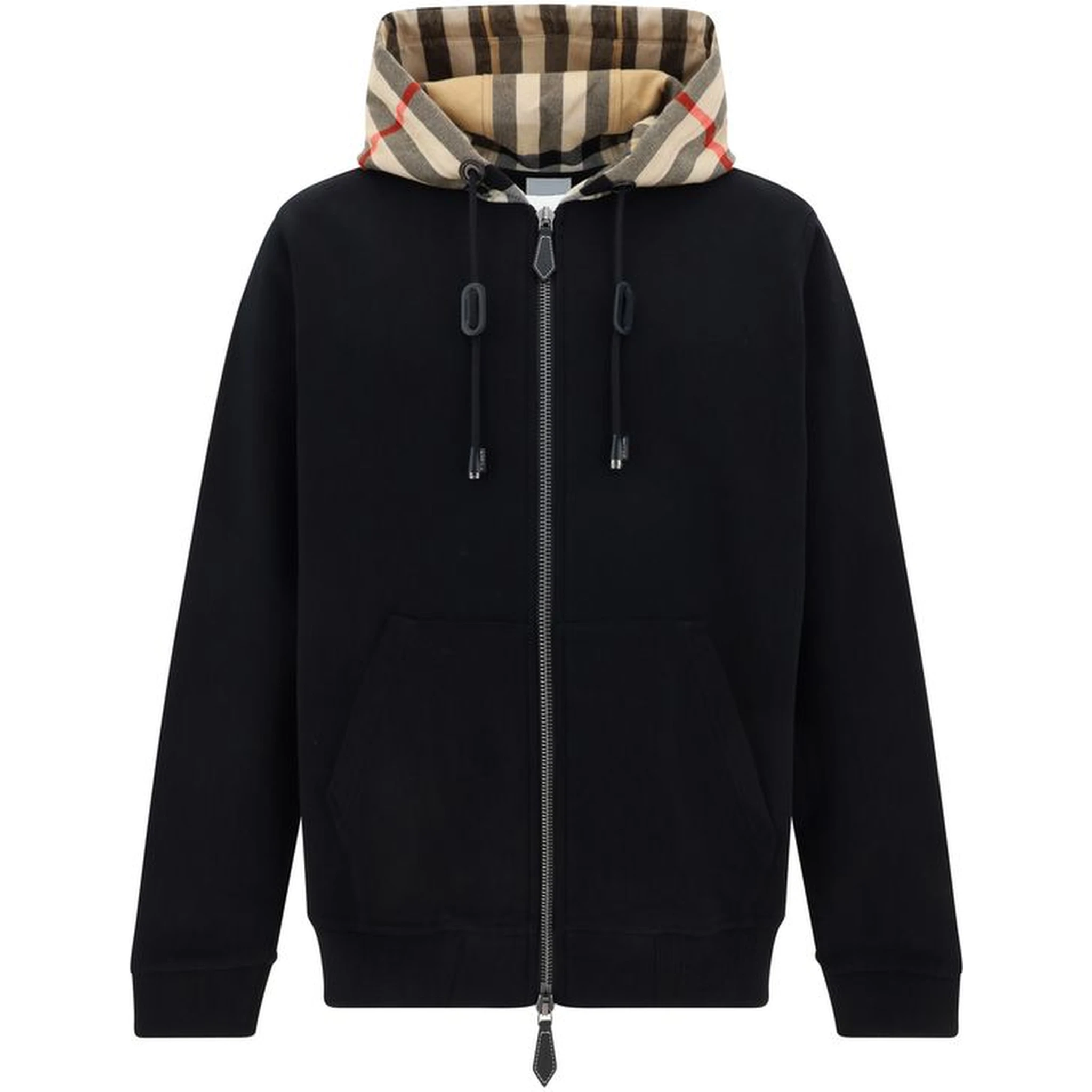 Black Cotton Sweatshirt