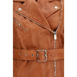 Brown Goatskin Clothing