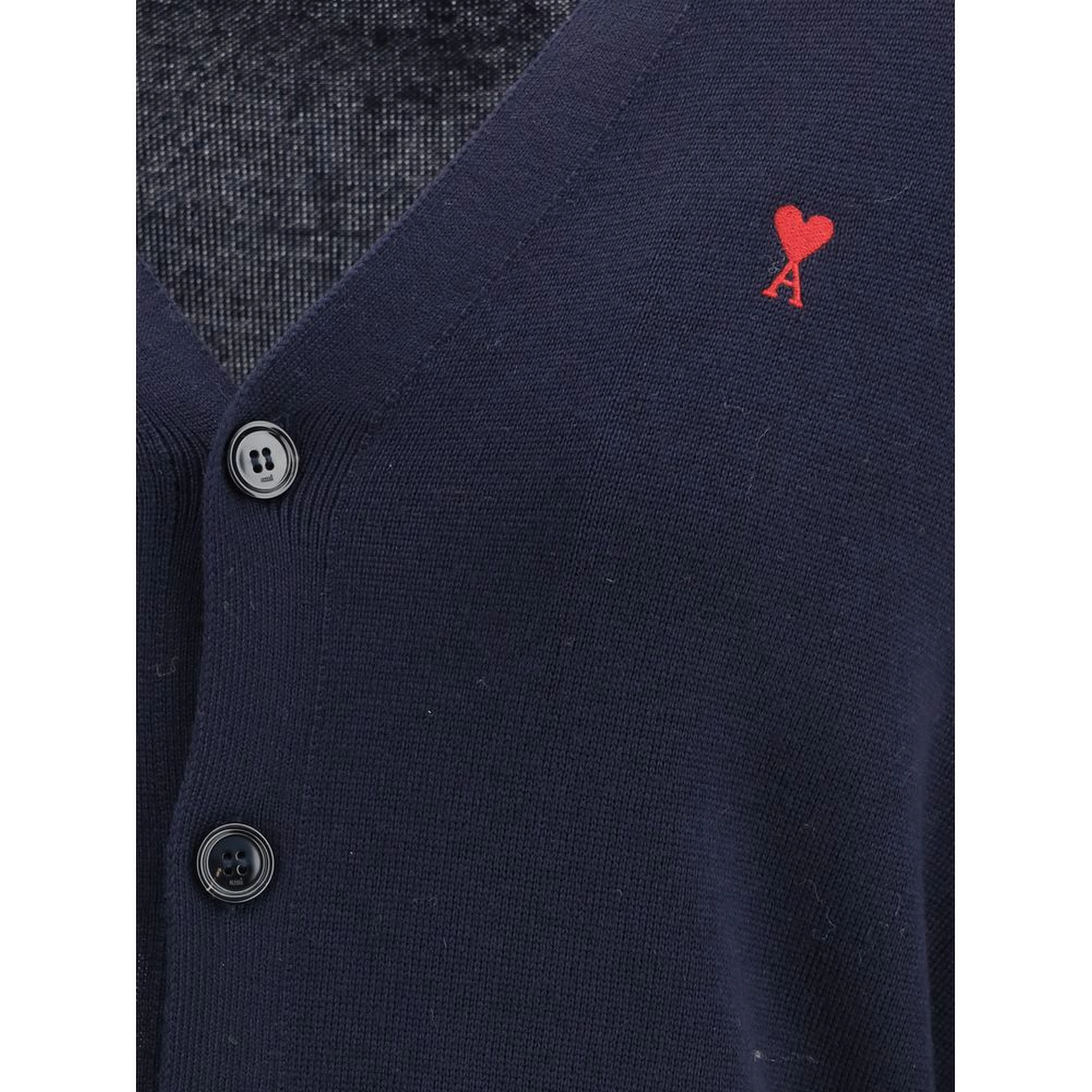 Blue Wool Cardigan