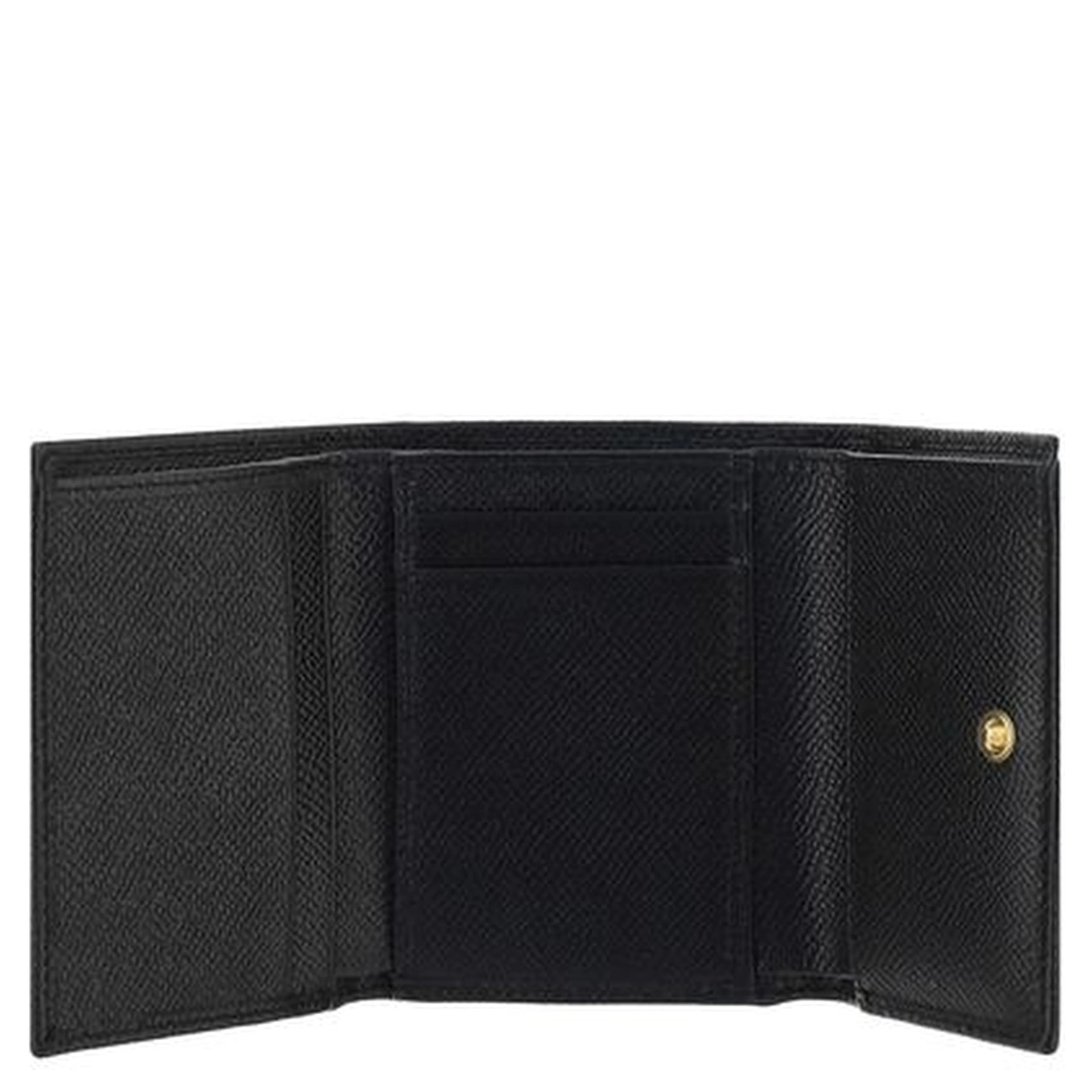 Black Calf Leather Bos Taurus Wallet