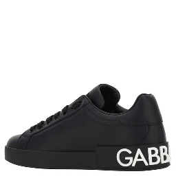 Black Rubber Sneakers