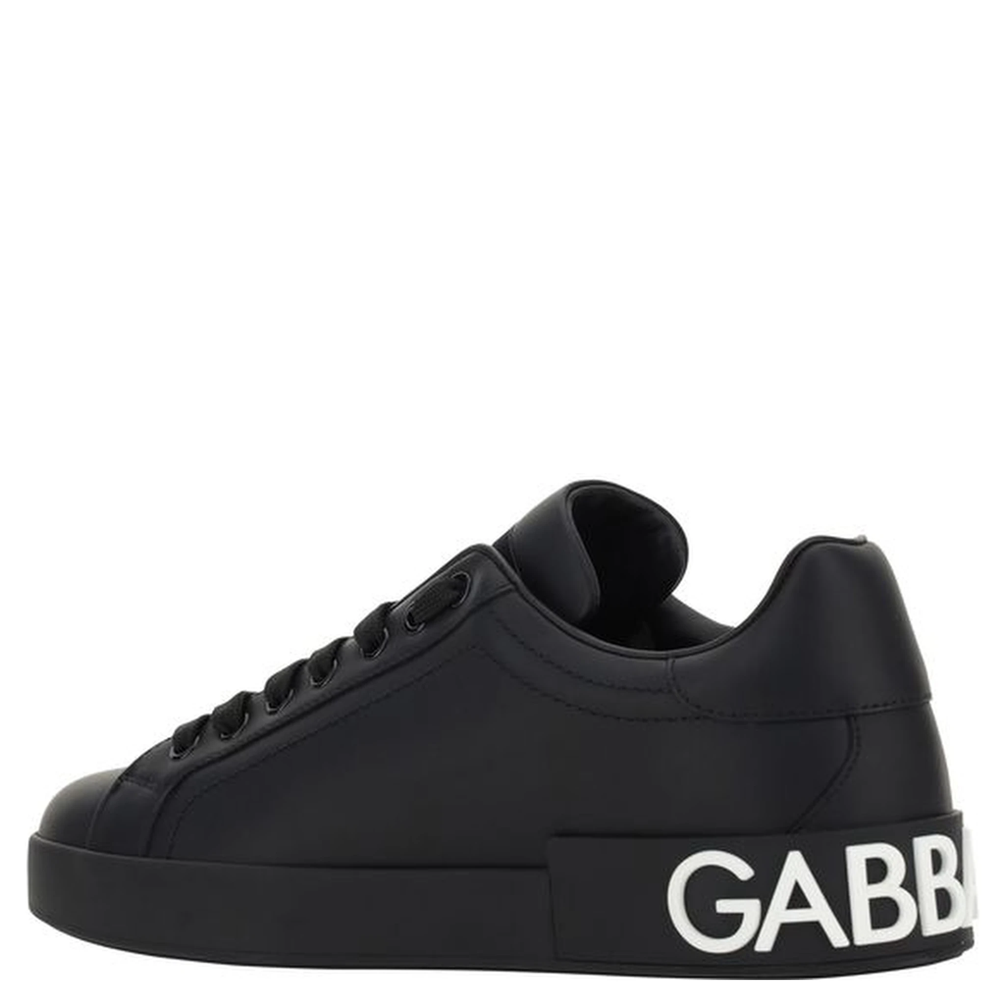Black Rubber Sneakers