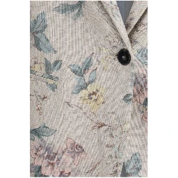Multicolor Viscose Coat