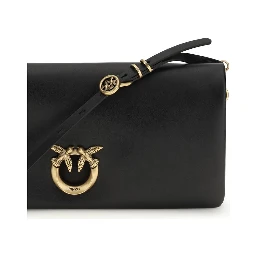 Black Calf Leather Bos Taurus Clutch Bag
