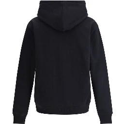 Black Cotton Sweatshirt
