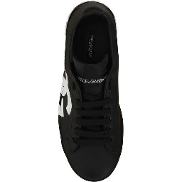 Black Rubber Sneakers