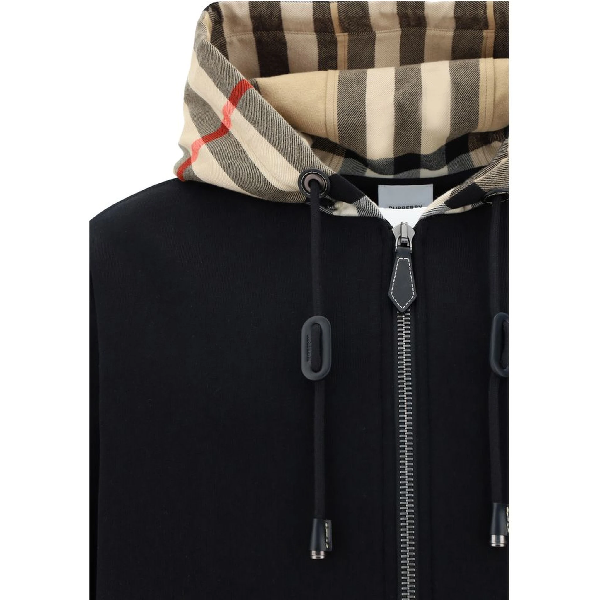 Black Cotton Sweatshirt