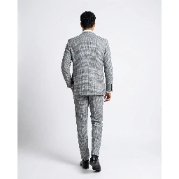 Light Blue Wool Two-Piece Suit