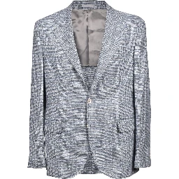 Light Blue Wool Two-Piece Suit